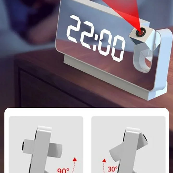 3D Projection Alarm Clock