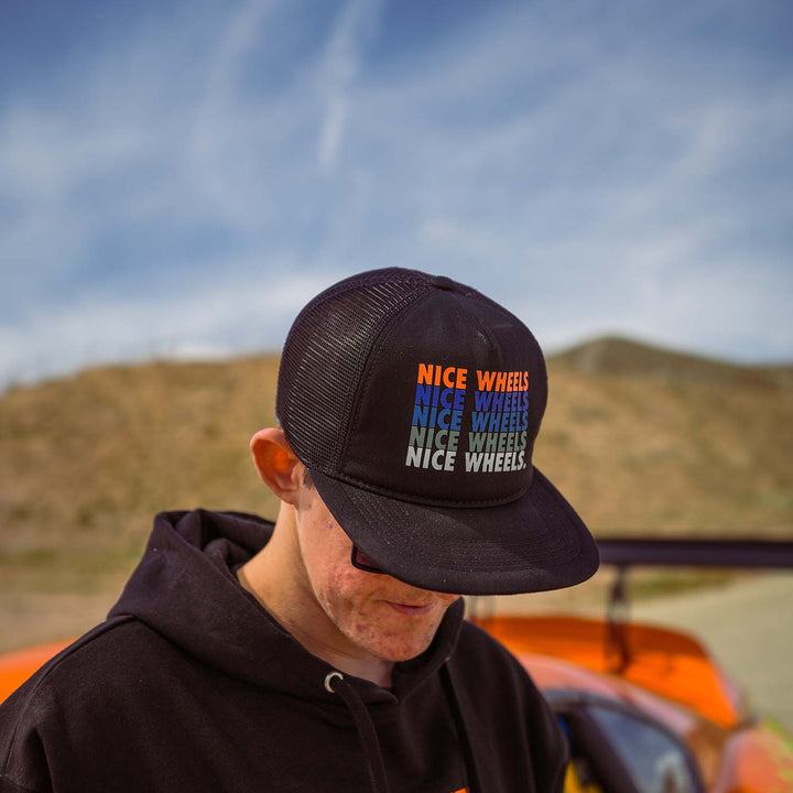 Pullover hoodie - throtl NICE WHEELS